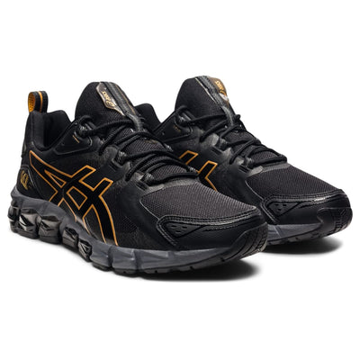 ASICS Men's Gel-Quantum 180 Shoes, 10, Black/Pure Gold