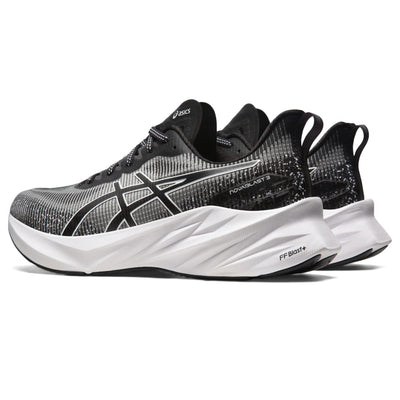 ASICS Men's NOVABLAST 3 LE Running Shoes, 11.5, Black/White