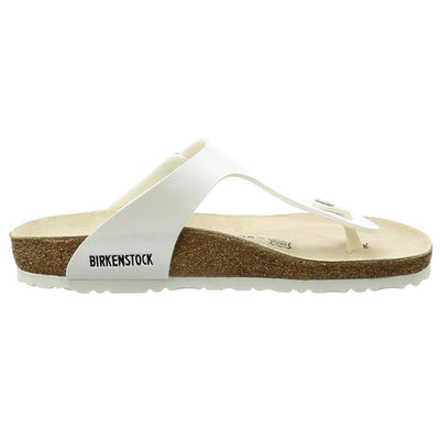 Birkenstock Women's GIzeh Thong Sandal, White, 38 N EU/7-7.5 2A(N) US