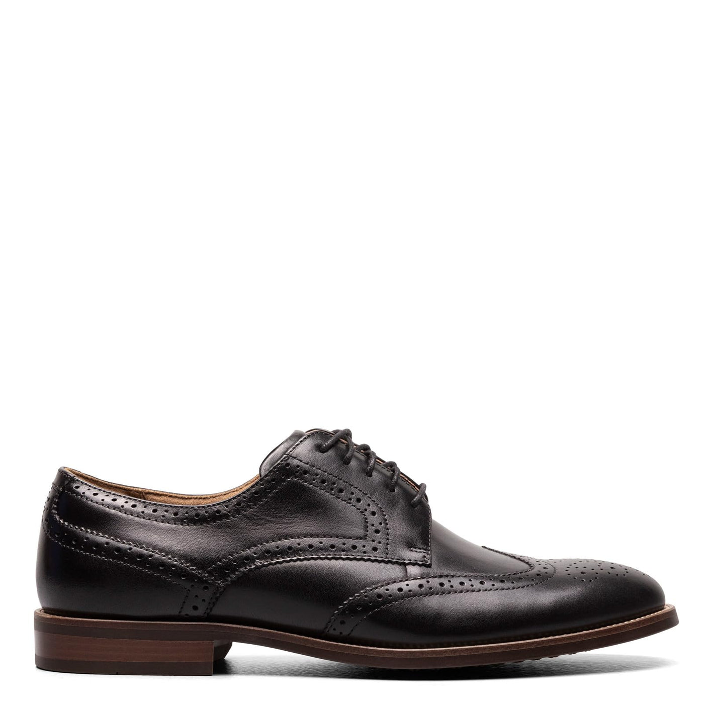 Florsheim Rucci Wing Tip Oxford Mens Oxford 9 3E US Black