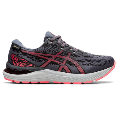 ASICS Women's Gel-Cumulus 23 G-TX Running Shoes, 5.5, Carrier Grey/Black