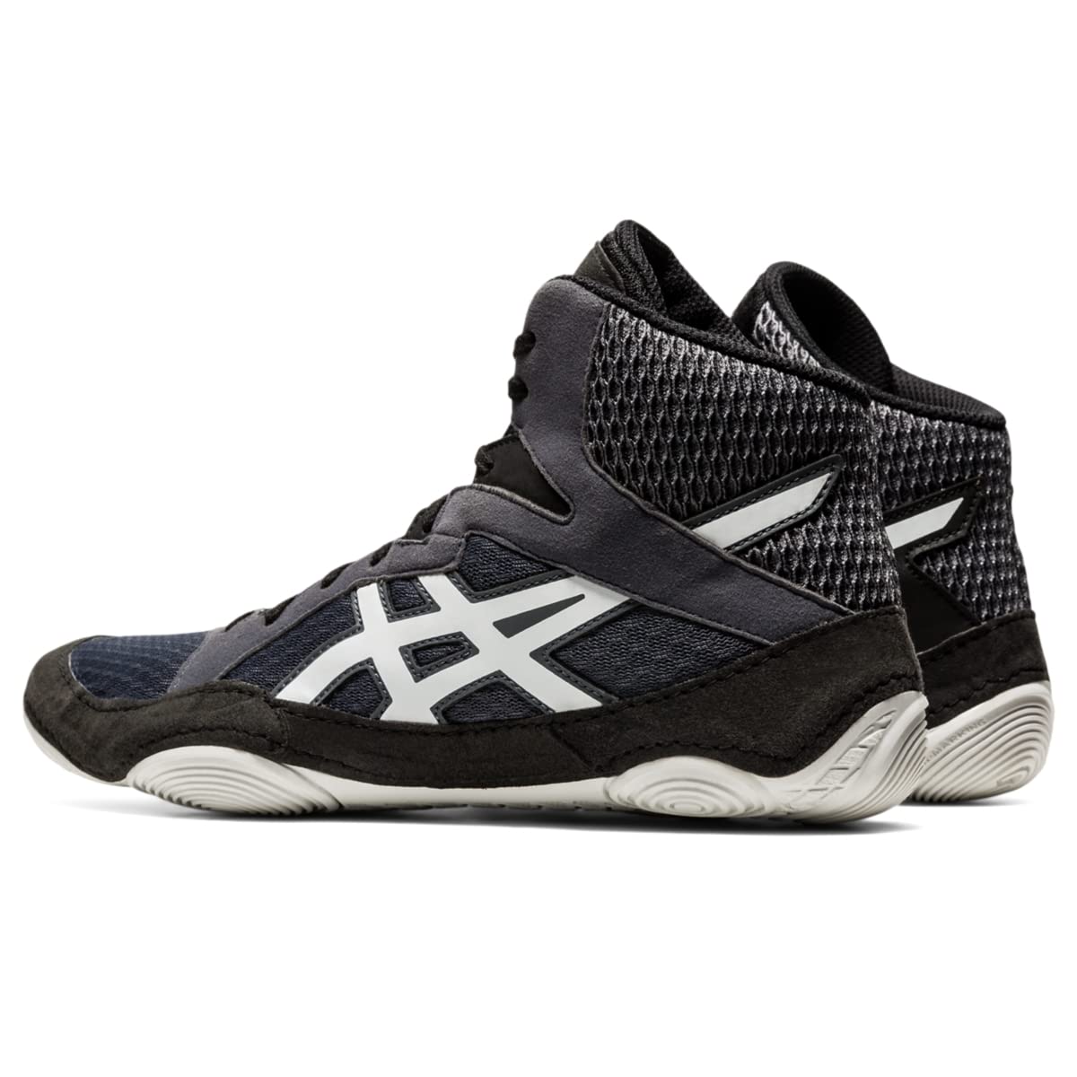 ASICS Men's Snapdown 3 Wrestling Shoes 5.5 Wide Carrier Grey/White