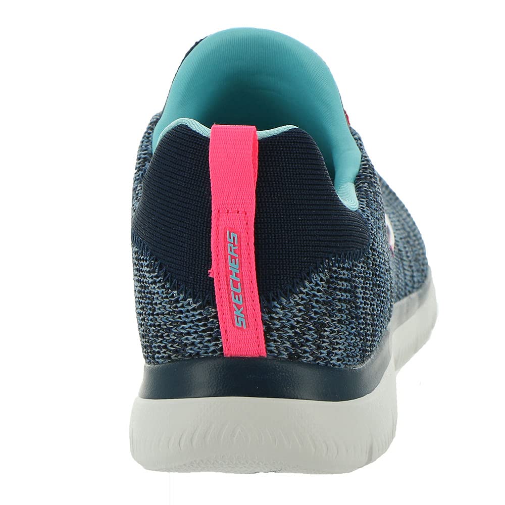 Skechers Sport SummitsFlyness Womens Slip On CD US NavyMint