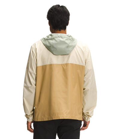 THE NORTH FACE Men's Cyclone Anorak Windbreaker Jacket, Tea Green/Antelope Tan/Gravel, XX-Large