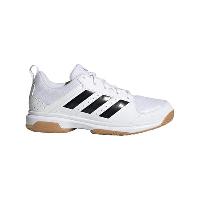 adidas Women's Ligra 7 Indoor Court Shoe 9.5 White/Black/White