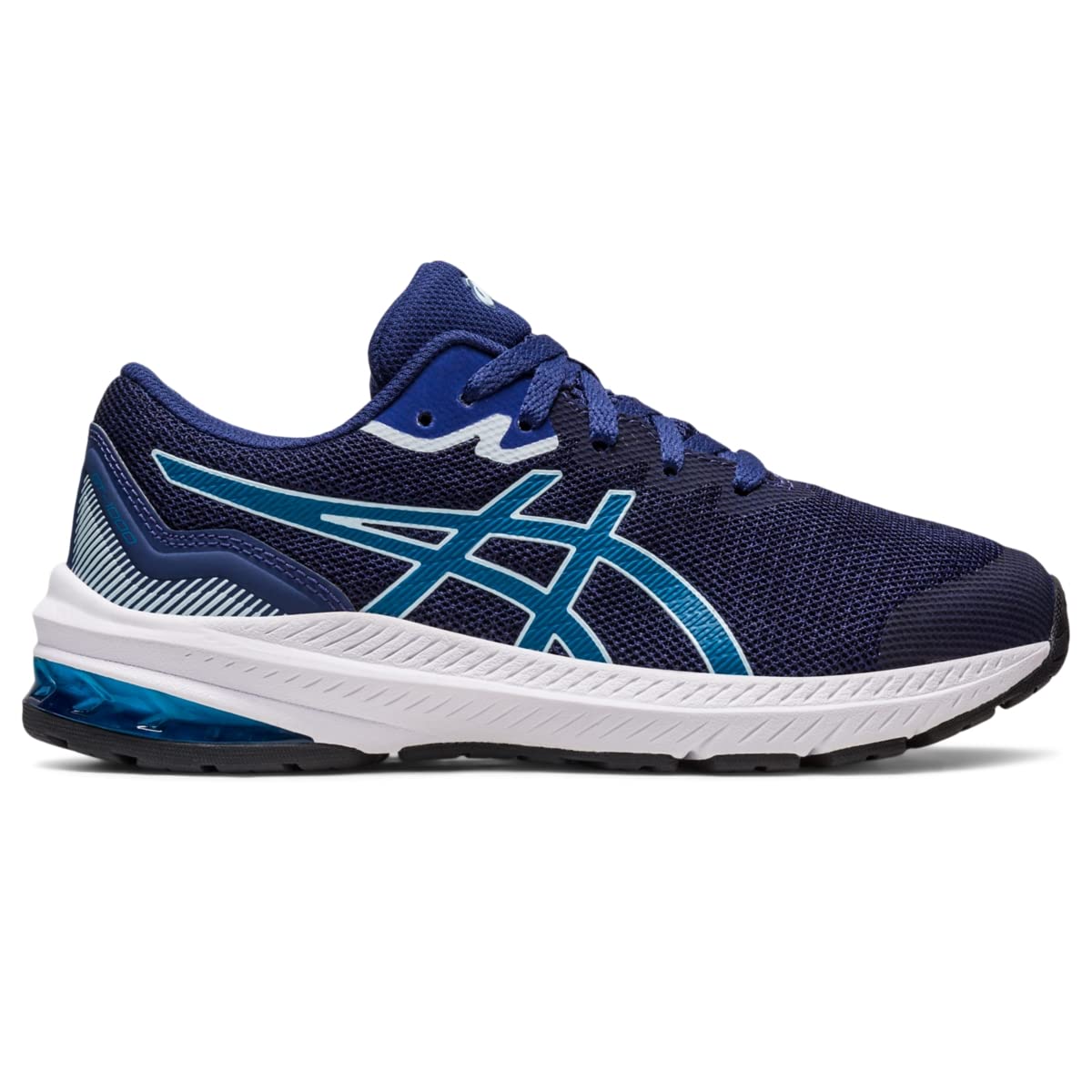 ASICS Kid's GT-1000 11 Grade School Running Shoes, 5, Indigo Blue/Reborn Blue