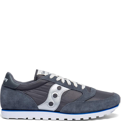 Saucony Jazz Low Pro Men 14 Grey | Blue | Silver