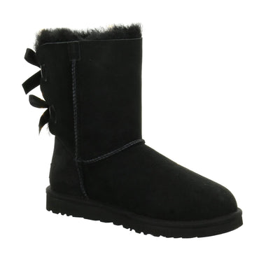 UGG Women's Bailey Bow Boot 12 Black