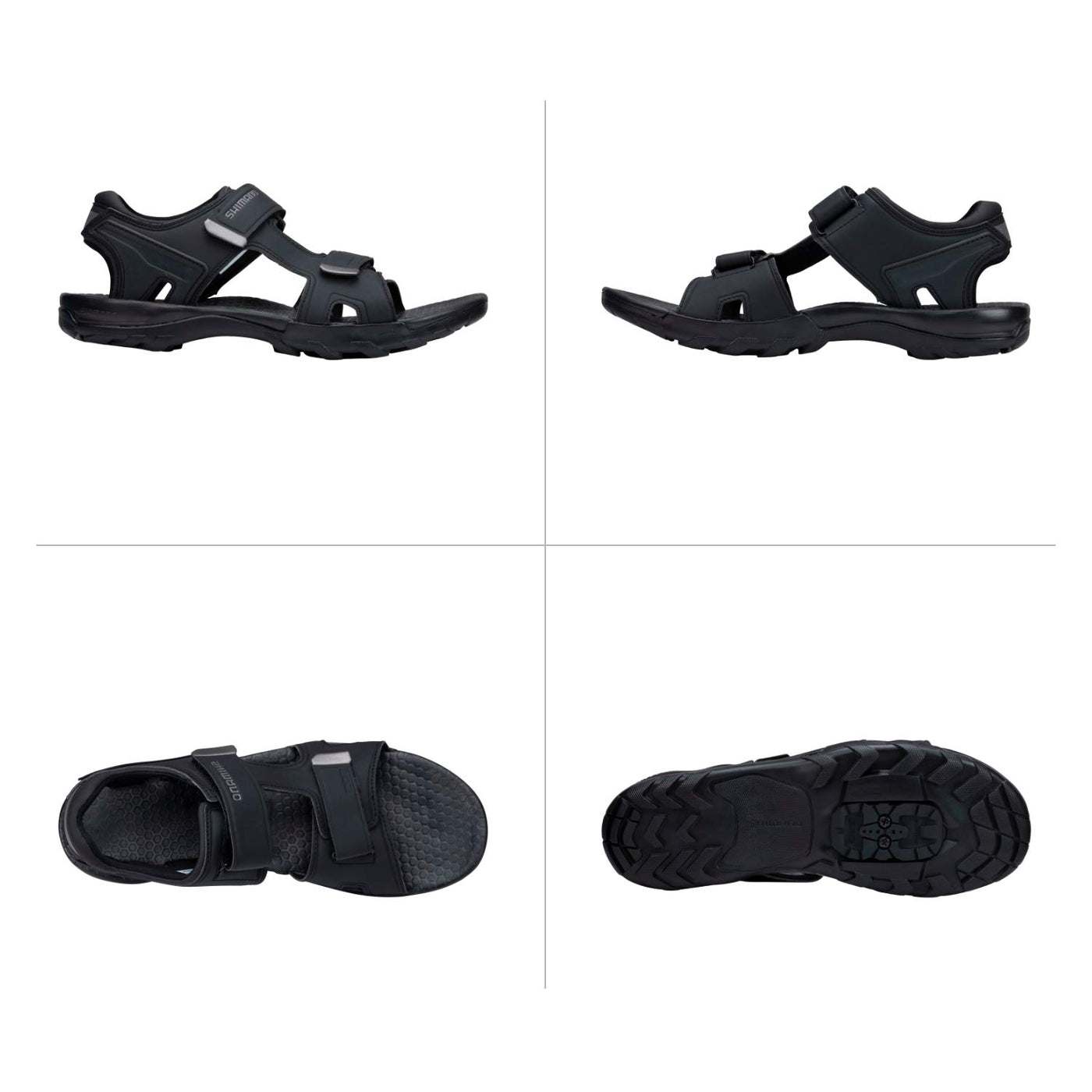 SHIMANO SH-SD501 SPD Sandal, Black, 5.5-6 Men (EU 39)