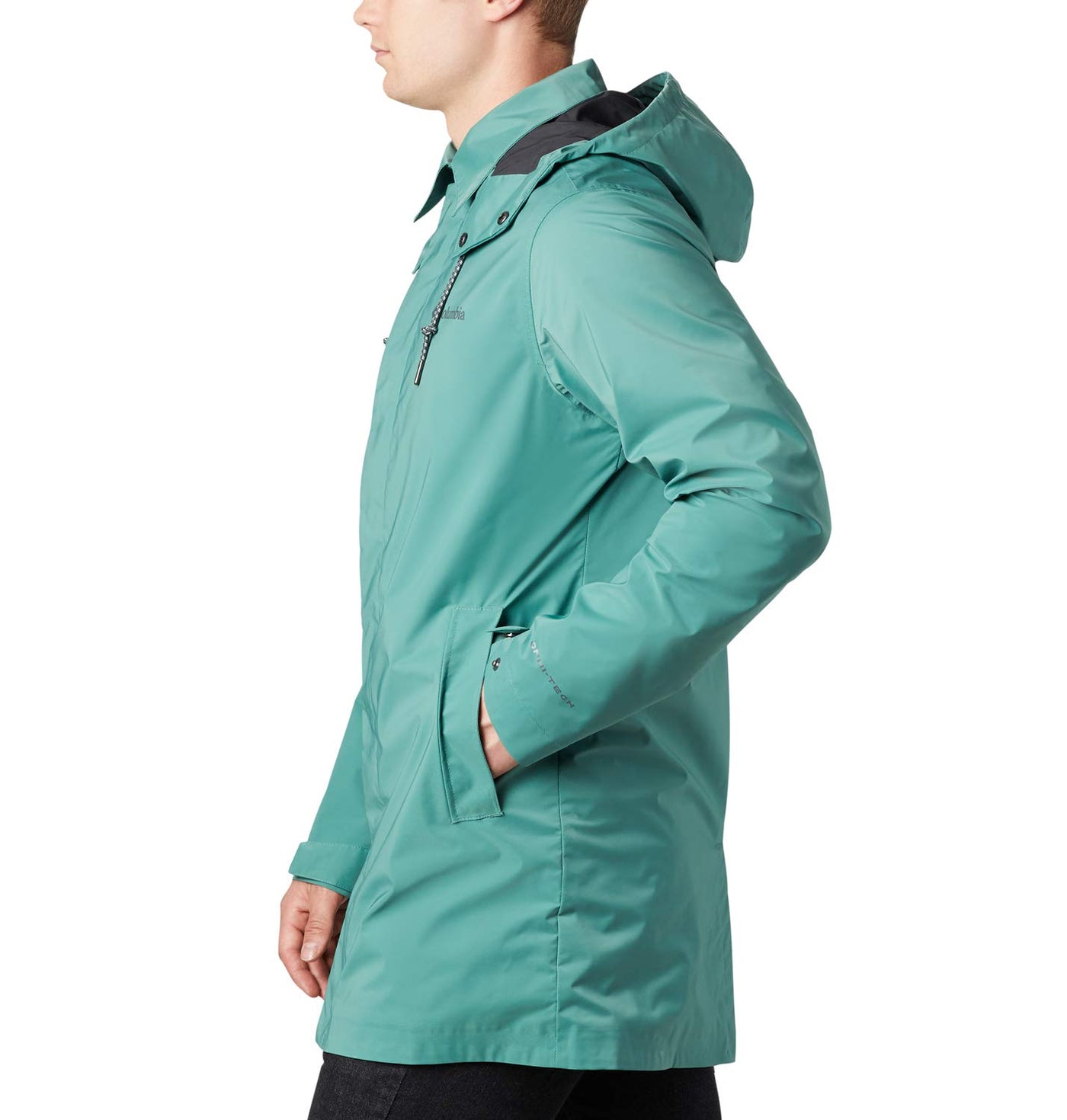 Columbia Men's East Park Mackintosh Jacket, Thyme Green, XX-Large