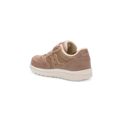 Saucony Unisex-Child Baby Jazz LITE Sneaker, tan, 8.5 Medium US Toddler