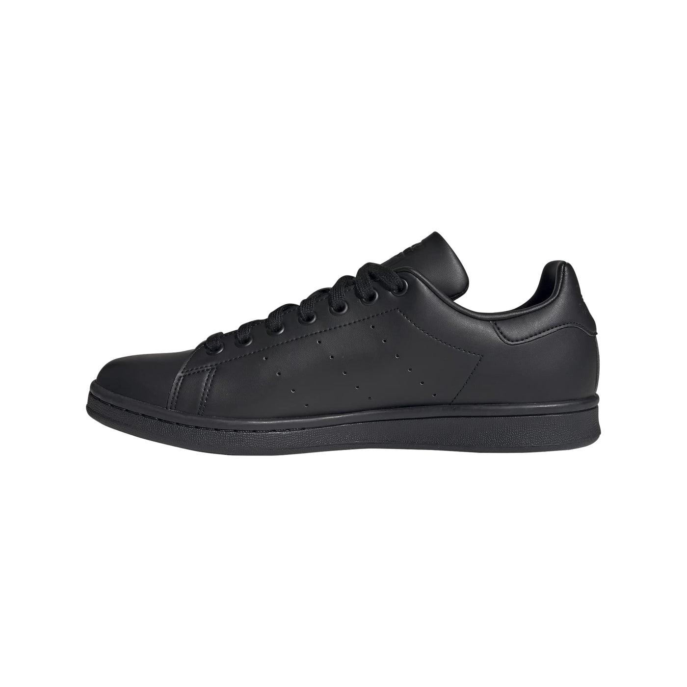 adidas Men's Stan Smith Sneaker, Core Black Core Black Cloud White, 10.5 UK