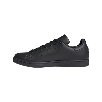 adidas Men's Stan Smith Sneaker, Core Black Core Black Cloud White, 10.5 UK