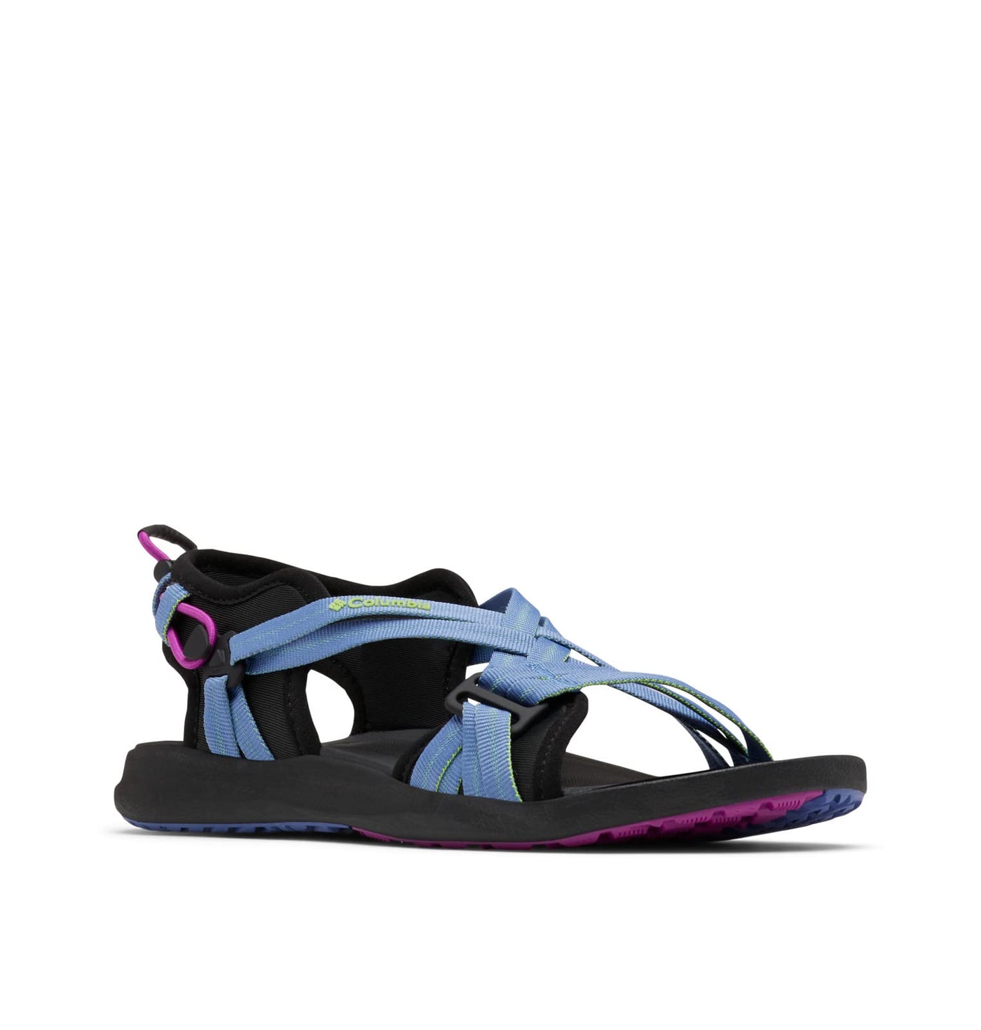 Columbia Womens Sport Sandal, Velvet Cove/Black, 7