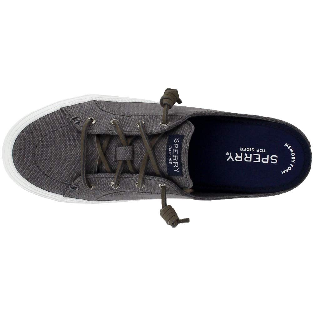 Sperry Crest Vibe Mule Canvas Grey 6.5 M (B)