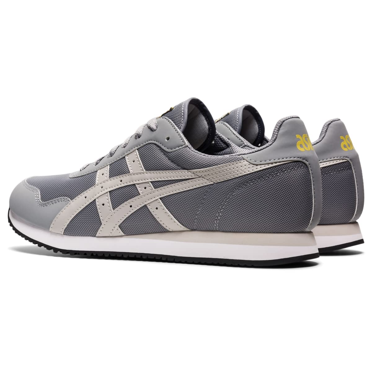 ASICS Men's TIGER RUNNER Sportstyle Shoes, 8.5, SHEET ROCK/OYSTER GREY