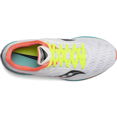 Saucony Women's Endorphin Speed, White/Multi, 11 Medium