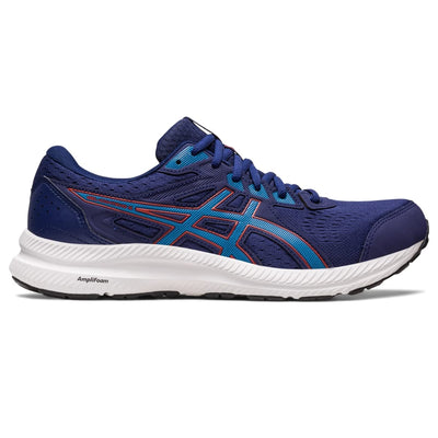 ASICS Men's Gel-Contend 8 Running Shoes, 8, Indigo Blue/Island Blue