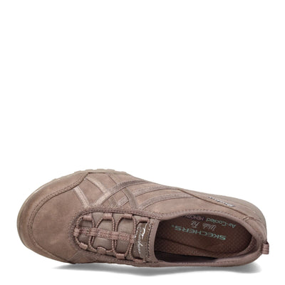 Skechers Women's Breathe-Easy-Days End Sneaker 9.5 Dark Taupe