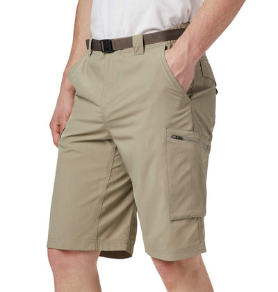 Columbia Men's Silver Ridge Cargo Short, Tusk, 50 x 10 Big