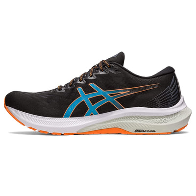 ASICS Men's GT-2000 11 Running Shoes, 7, Black/Sun Peach