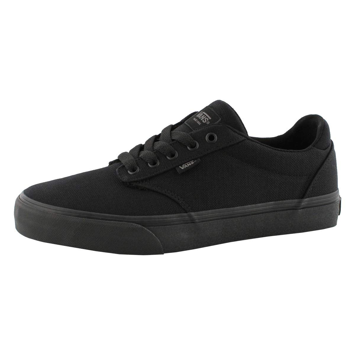 Vans Men's Atwood Deluxe Sneaker, Black/Black 12 Medium US