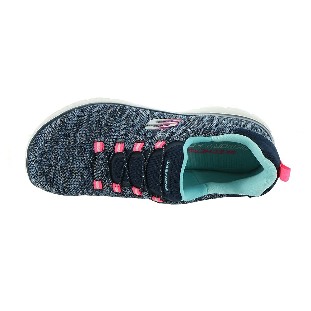 Skechers Sport SummitsFlyness Womens Slip On CD US NavyMint