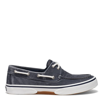 Sperry Men's Halyard Sneaker 11 Wide Navy Twill