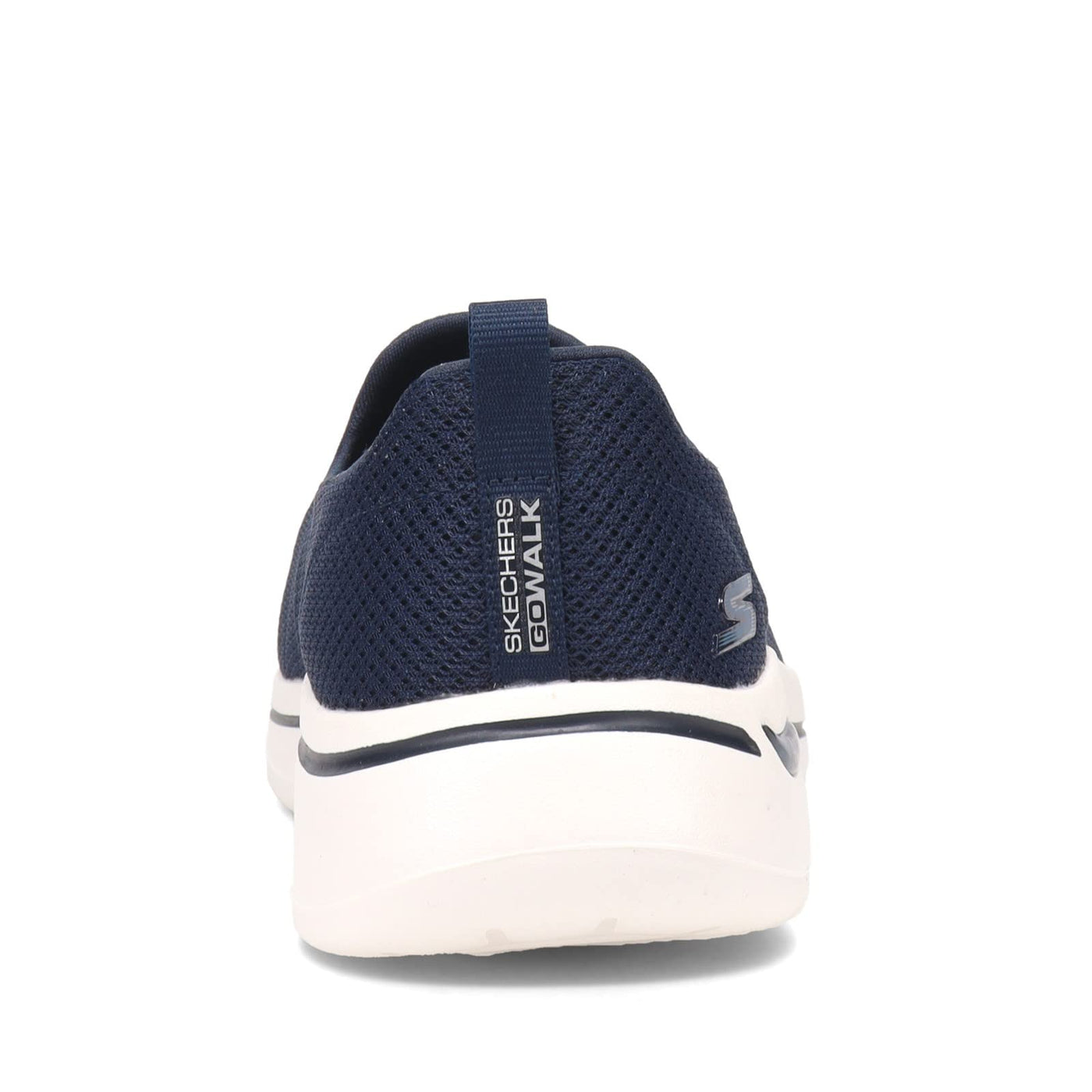 Skechers Women's Go Walk Arch Fit Grateful 8.5 Navy White