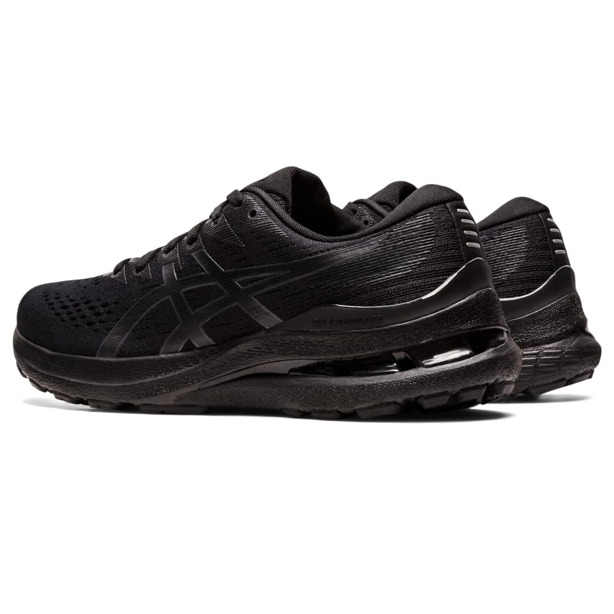 ASICS Men's Gel-Kayano 28 Running Shoes, 15, Black/Graphite Grey