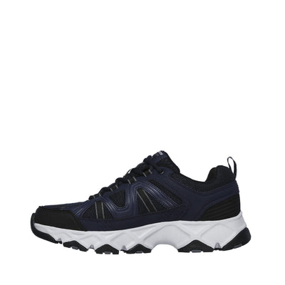 Skechers Men's, Relaxed Fit: Crossbar Sneaker - Wide Width Navy/Black 10 W