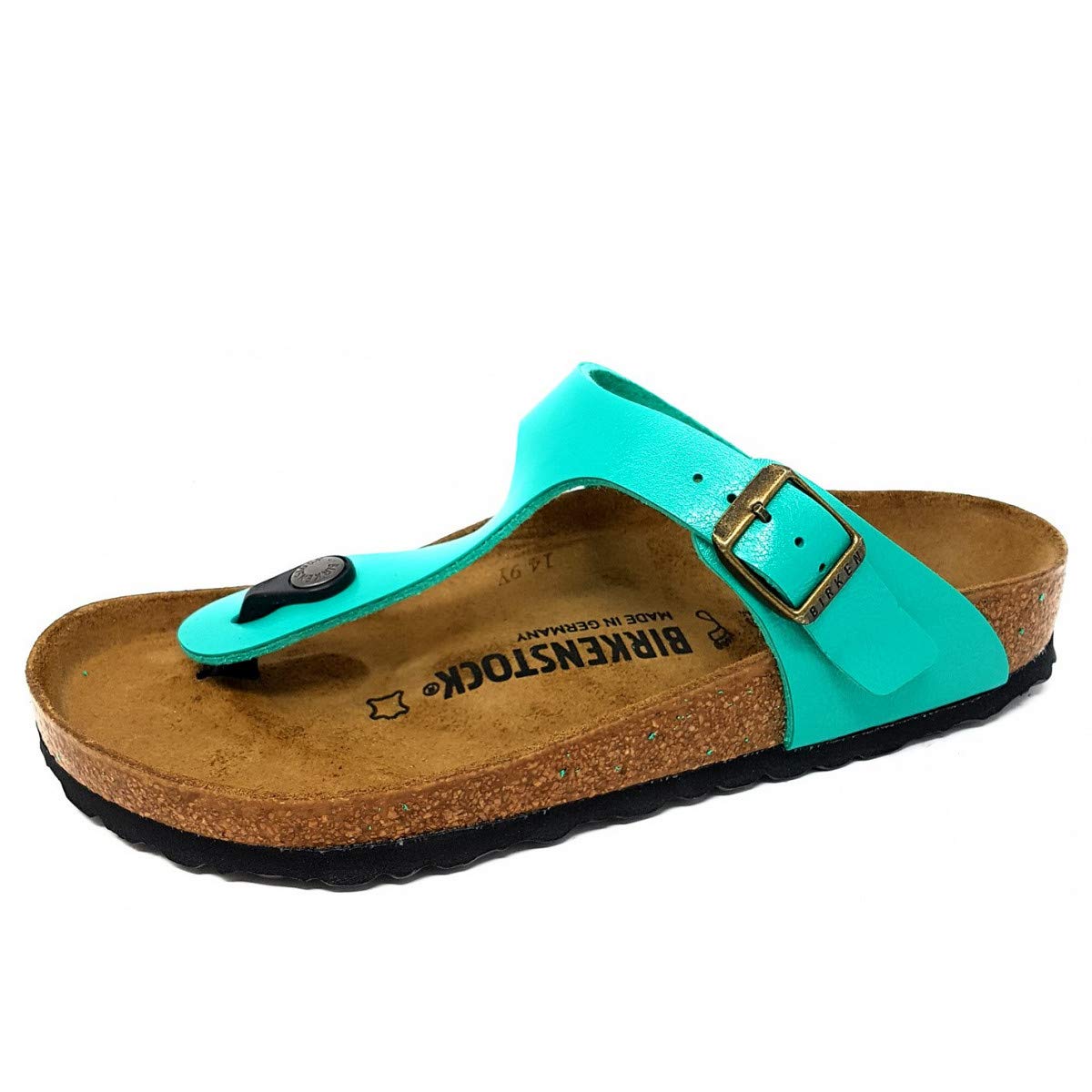 Birkenstock Gizeh Birko-Flor™ Graceful Emerald Birko-Flor™ 38 (US Women's 7-7.5) Regular