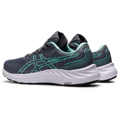 ASICS Women's Gel-Excite 9 Running Shoes 5.5 Wide Sheet Rock/Oasis Green