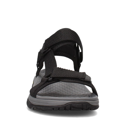 Skechers Men's LOMELL-RIP Tide Open Toe Sandal, Black, 13