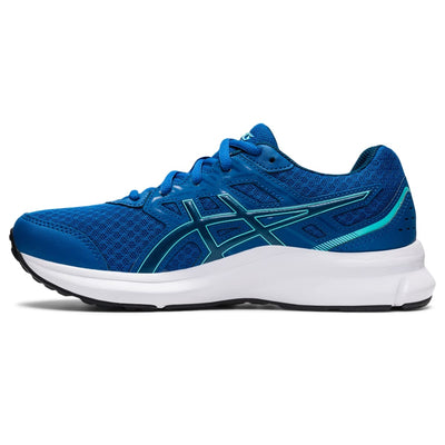 ASICS Kid's JOLT 3 Grade School Running Shoe, 3.5, Lake Drive/MAKO Blue