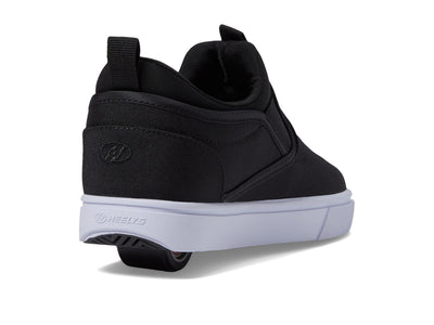 HEELYS Unisex-Child J3t Wheeled Heel Shoe 8 Little Kid Black/White