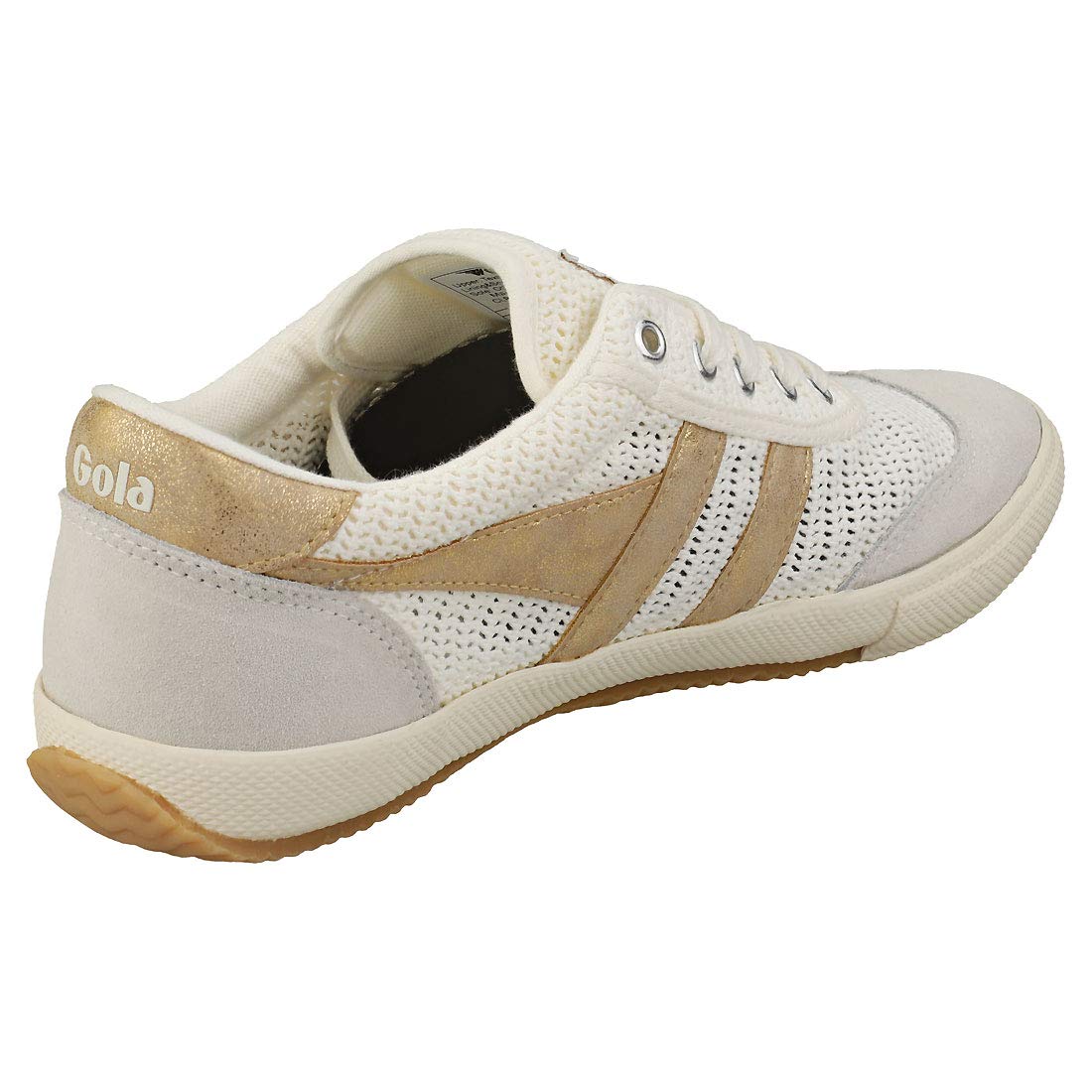 Gola Badminton Weave Off-White/Gold 5 B (M)