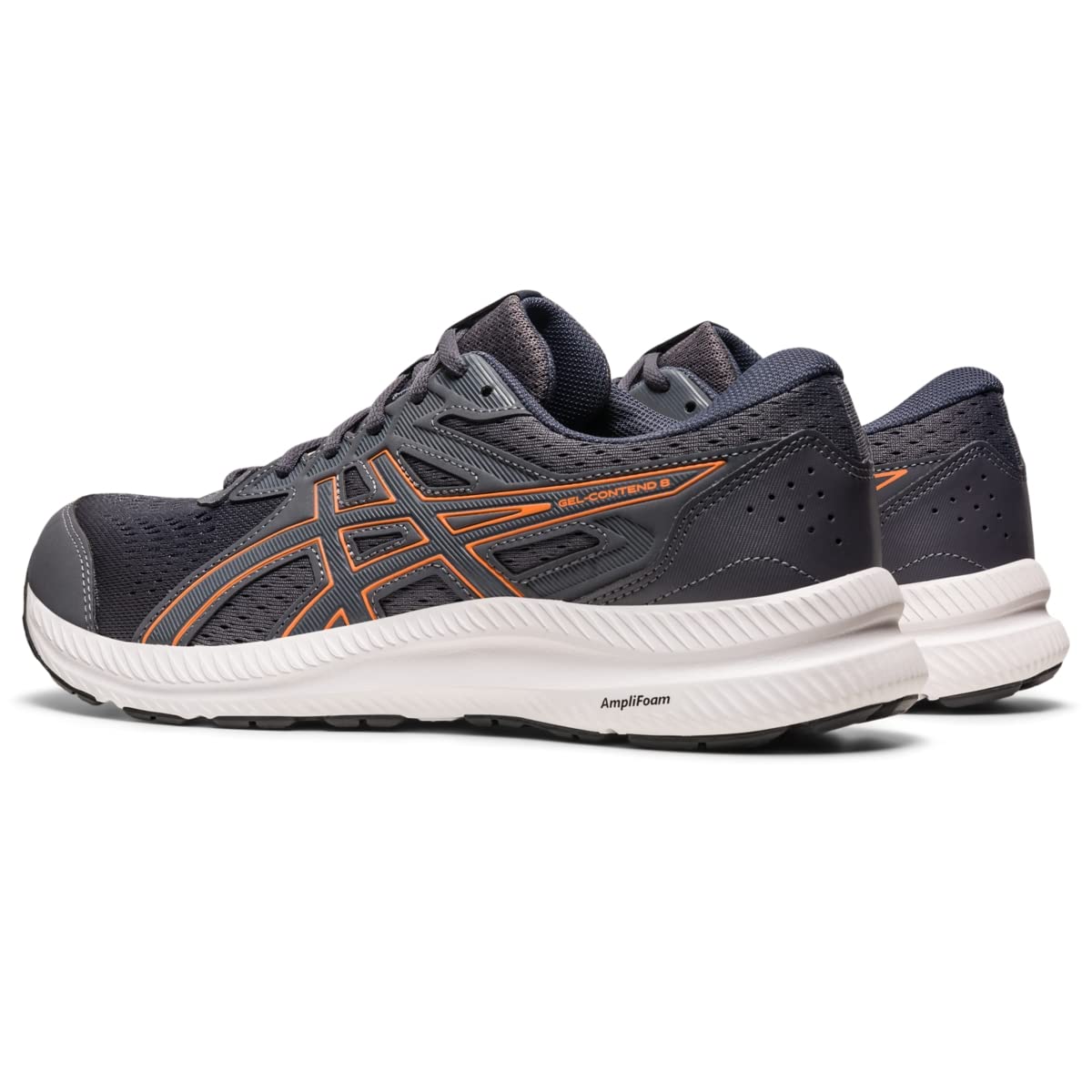 ASICS Men's Gel-Contend 8 Running Shoes, 8.5, Carrier Grey/Metropolis