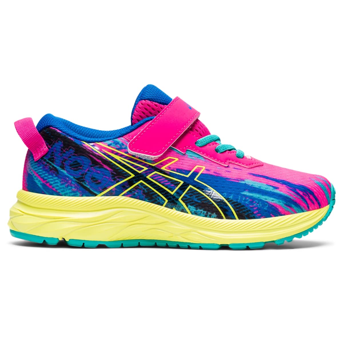 ASICS Kid's PRE Noosa TRI 13 Pre-School Running Shoes 1 Little Kid Pink Glo/Sour Yuzu