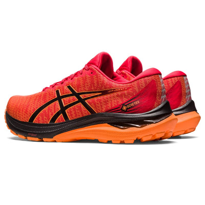 ASICS Men's GT-2000 11 GTX Running Shoes, 12.5, Electric RED/Black