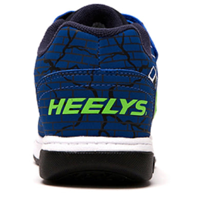 HEELYS Boy's Dual Up (Little Kid/Big Kid/Adult) 1 Blue/Green