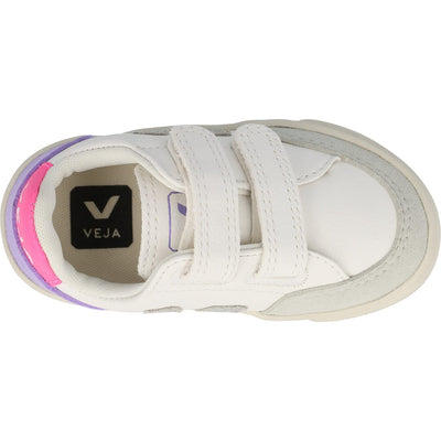 Veja Small V-12 Hook and Loop (Toddler) Extra/White/Multicolor/Lavande 26 (US 9.5 Toddler) M