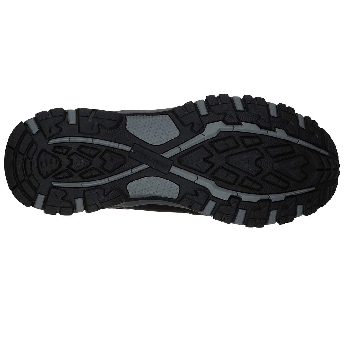 Skechers Men's Selmen-enago Trail Oxford Hiking Shoe, Black, 13