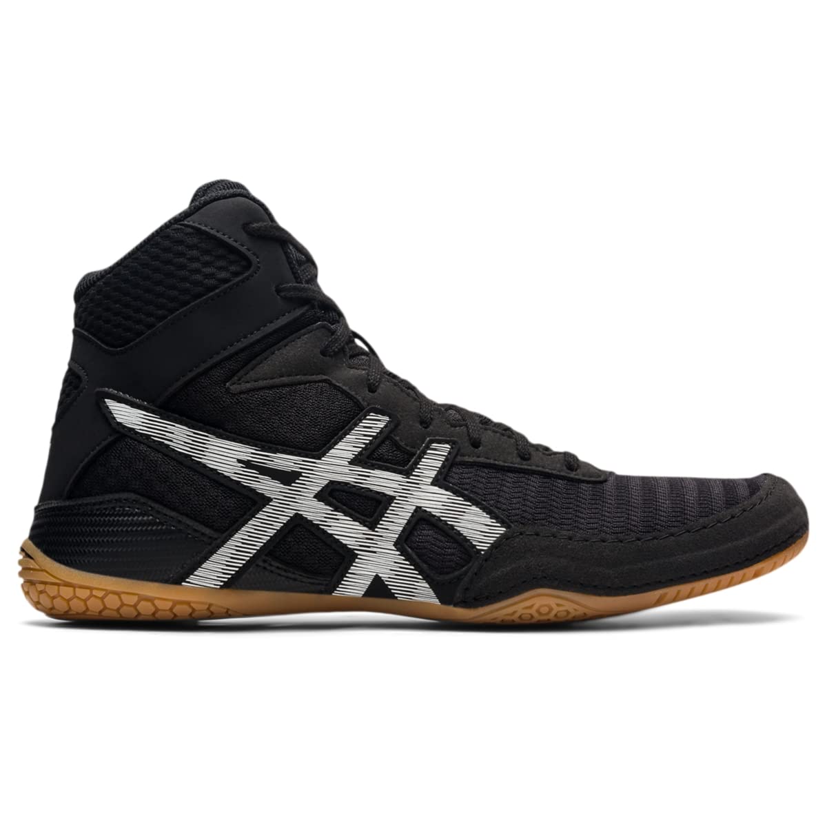 ASICS Men's Matcontrol 2 Wrestling Shoes, 15, Black/White