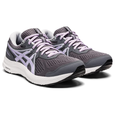 ASICS Women's Gel-Contend 7 Running Shoes, 5, Metropolis/MURASAKI