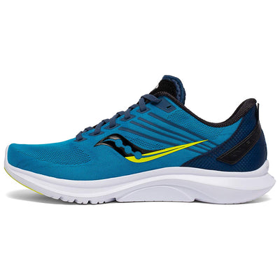 Saucony Men's Triumph 17 Running Shoe 14 Wide Blue/Citrus