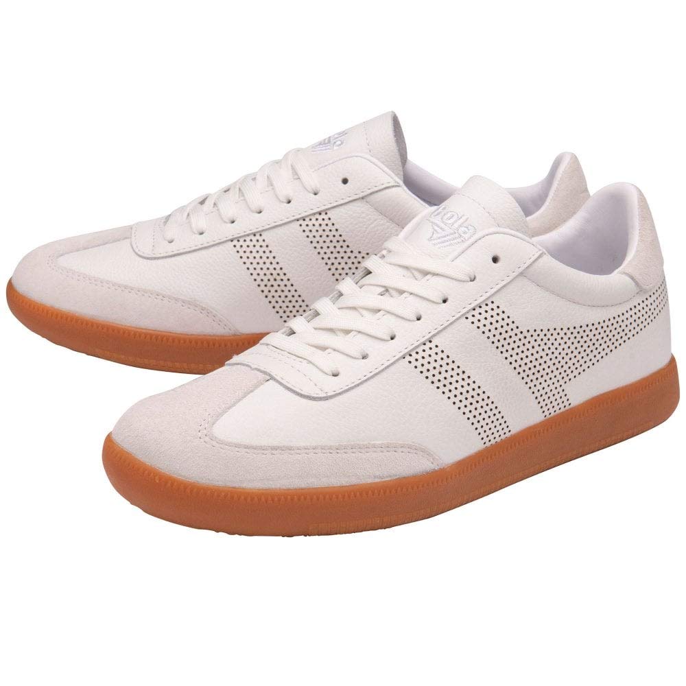 Gola Ace Leather White/Gum 12 D (M)