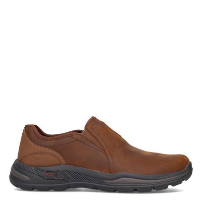 Skechers USA Arch Fit MotleyOrago Mens Slip On 9 DM US Dark Brown