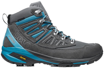 ASOLO Narvik GV Winter Hiking Shoes - Women's Smokey Grey/Blue Moon 8.5