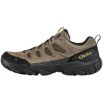 Oboz Men's Sawtooth X Low B-Dry Hiking Shoes, Sediment, 13